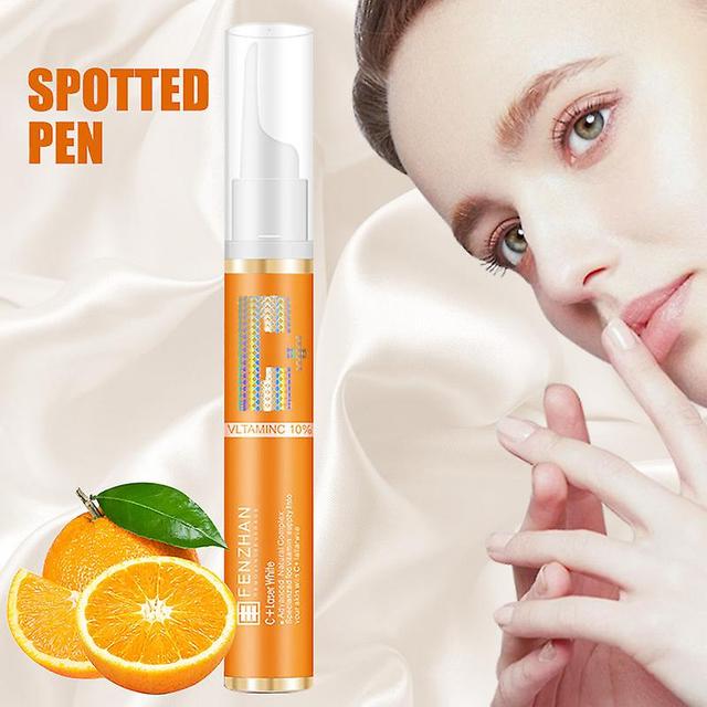 Vitamin C Essential Liquid Freckle Removal Whitening Moisturizing Essence Cream White on Productcaster.