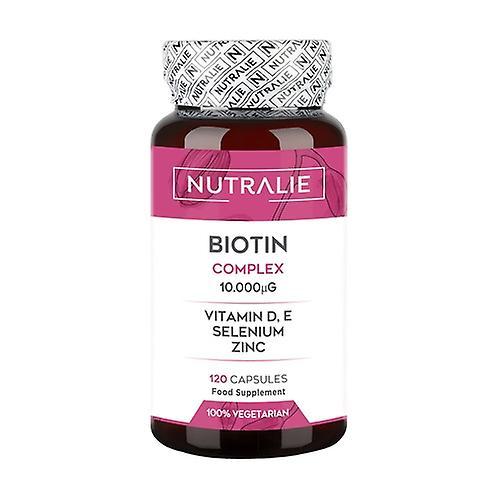 Nutralie Biotin kompleks hår, hud og negle 10000mcg 120 vegetabilske kapsler on Productcaster.