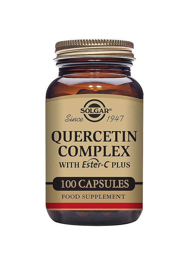 Solgar quercetin complex with ester-c plus 100's on Productcaster.