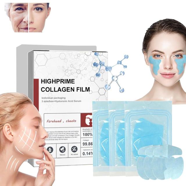 Melting Collagen Film, Highprime Collagen Film Mask, Soluble Collagen Supplement Film, Korean Technology Soluble Collagen For Women 3boes on Productcaster.