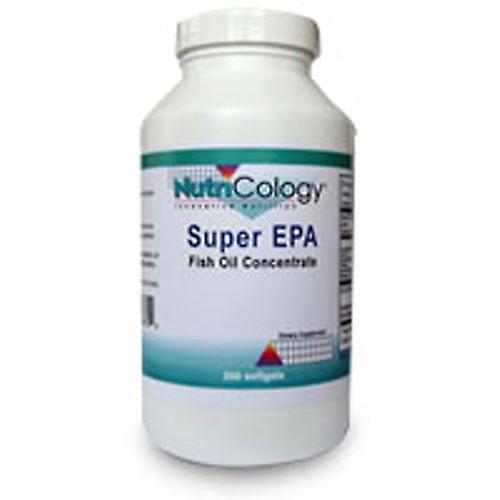 Nutricology/ Allergy Research Group Super EPA Fish Oil Concentrate, 200 Softgels (Pack of 3) on Productcaster.