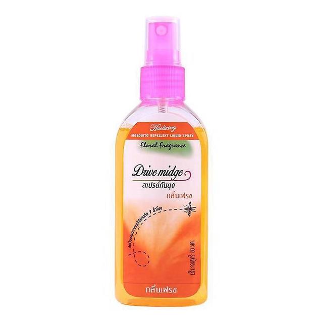 80mL Thailand Effective Mosquito Repellent Spray Natural Plant Extract ORANGE on Productcaster.