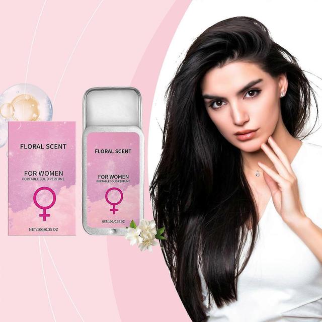 Unbrand Solid Balm Damen Persistent Portable F Fresh Solid Eau Toilette 10g FLYE1964 Rosa One Size on Productcaster.