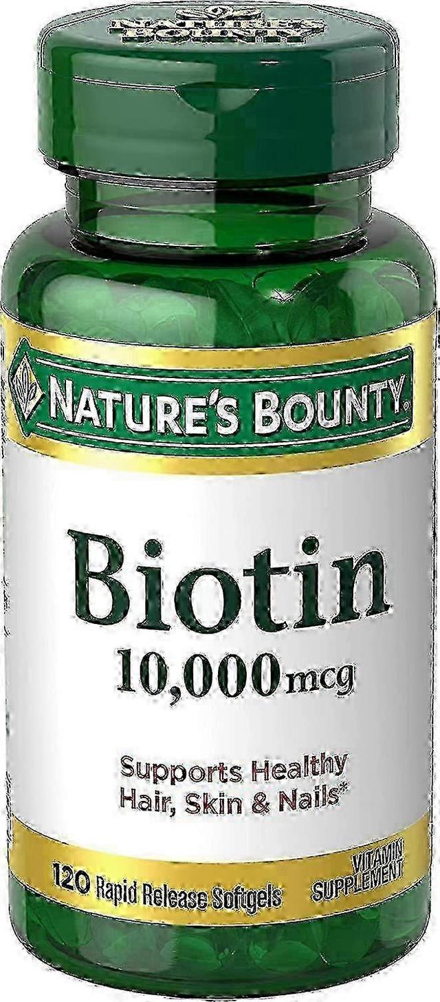 Natures Bounty Nature's bounty ultra strength biotin, 10000 mcg, softgels, 120 ea on Productcaster.