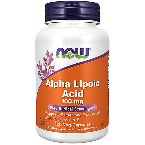 Now Foods ALPHA LIPOIC ACID,100 mg ,120 Veg Caps (Pack of 6) on Productcaster.