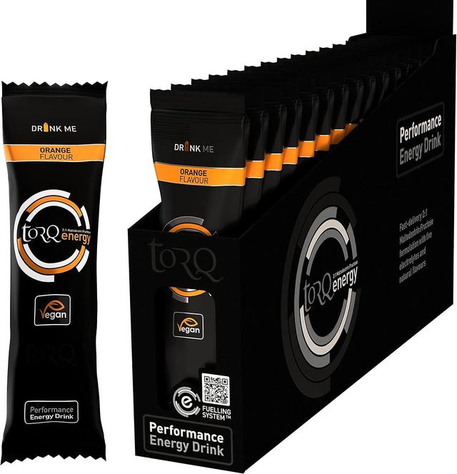 Torq Energy Drink 30g Single Serving Sachet Re-energize Hydrates with Carbohydrates Natural Flavours Supplement - - Pack of 15 Blackcurrant on Productcaster.