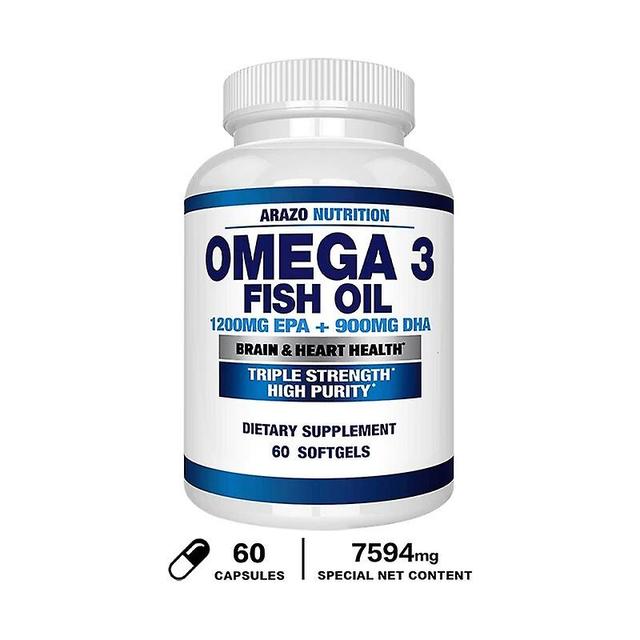 Vorallme Omega 3 Fish Oil 120 Capsule Supplement 60 Capsules on Productcaster.