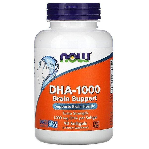 Now Foods, DHA-1000 Brain Support, Extra Strength, 1,000 mg, 90 Softgels on Productcaster.