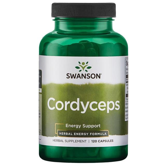 Swanson Cordyceps 600 mg 120 kapslar on Productcaster.