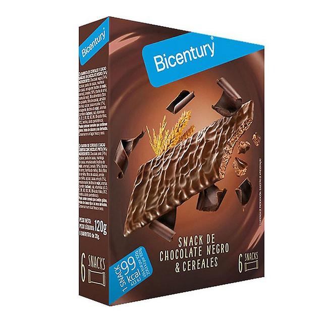 Energetická tyčinka Bicentury Snack Chocolate Negro Cereals (6 uds) on Productcaster.