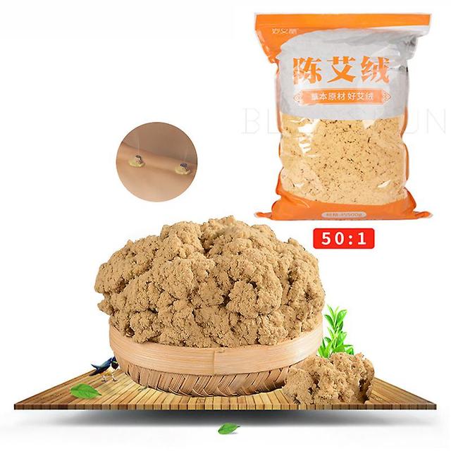 Zkdsv Pure Golden Herb 500g Chinese Moxibustion Acupuncture Warming Therapy Meridian Health 8 to 1 on Productcaster.