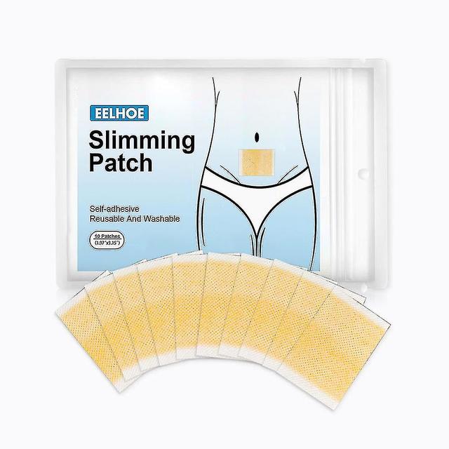 10 stykker Body Slimming Patch, mavefedtforbrænder, Stram Slimming Wonder Patch on Productcaster.