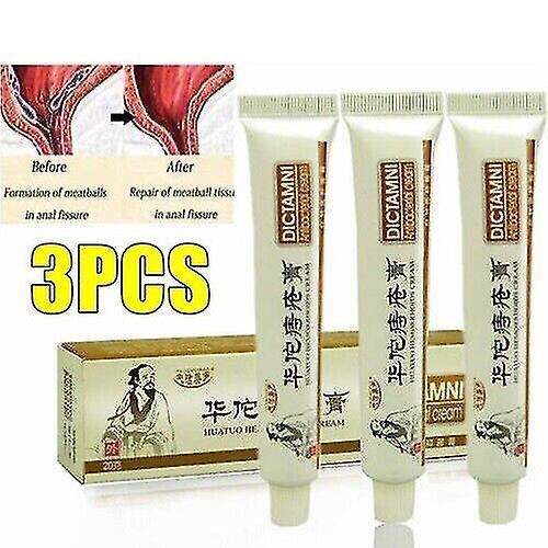 60g Hua Tuo Hemorrhoids Ointment Plant Herbal Materials Powerful Hemorrhoids Cream Internal Hemorrhoids Piles External Anal on Productcaster.