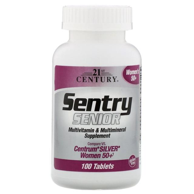 21st Century Século 21, Sentinela Sênior, Suplemento Multivitamínico e Multimineral, Mulheres 50+, on Productcaster.