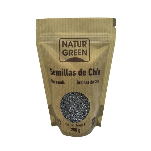 Naturgreen organic chia seeds 250g on Productcaster.