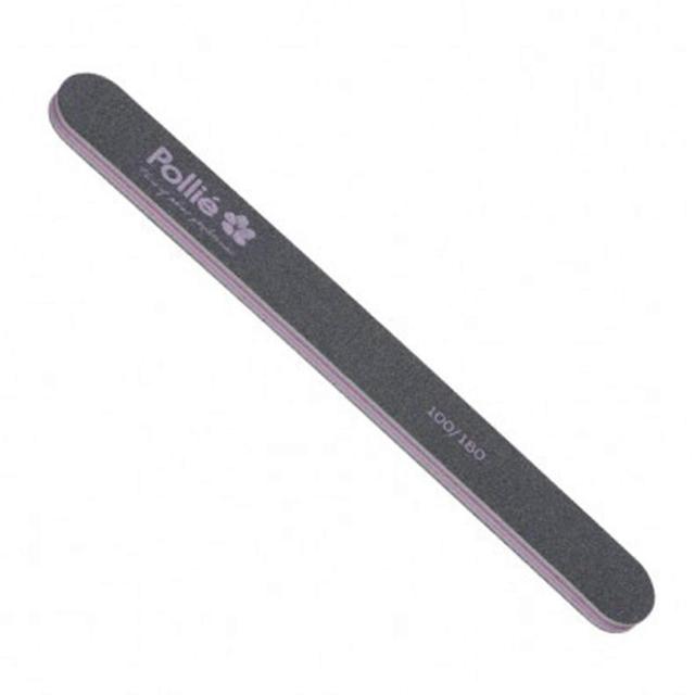 Eurostil 170mm black padded thick nail files - pack of 12 on Productcaster.