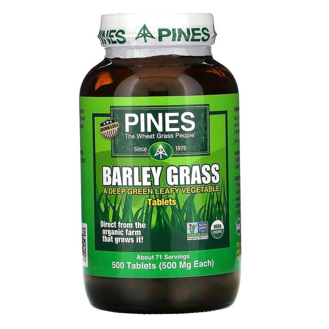 Pines International, Barley Grass, 500 Tablets on Productcaster.