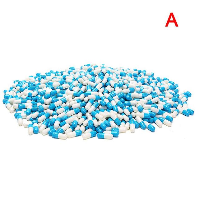 1000pcs Empty Hard Vacant Gelatin Capsule Size 00# Gel For Medicine Storage A on Productcaster.