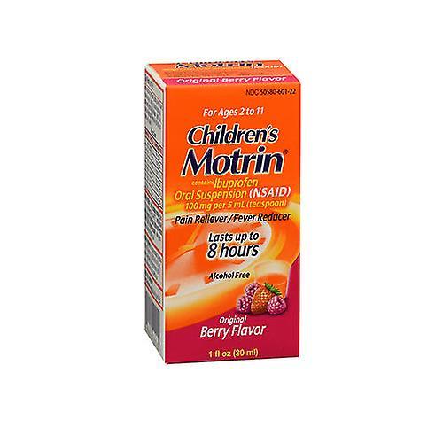 Motrin Kinder Ibuprofen Schmerzmittel - Fieberreduzierer Suspension zum Einnehmen, 1 oz (Packung mit 1) on Productcaster.