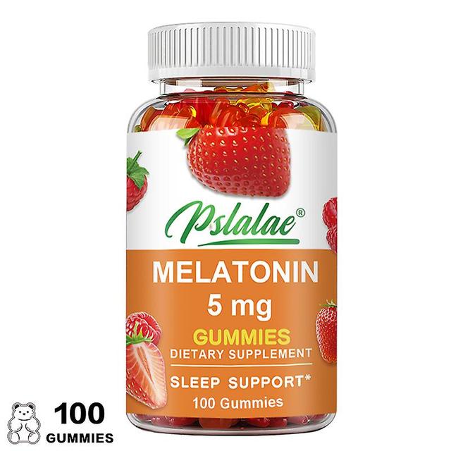 Visgaler Melatonin Gummies 5 Mg - Dietary Supplement, Sleep Aid, Promotes Falling Asleep Quickly And Improving Sleep Quality 100 Gummies on Productcaster.