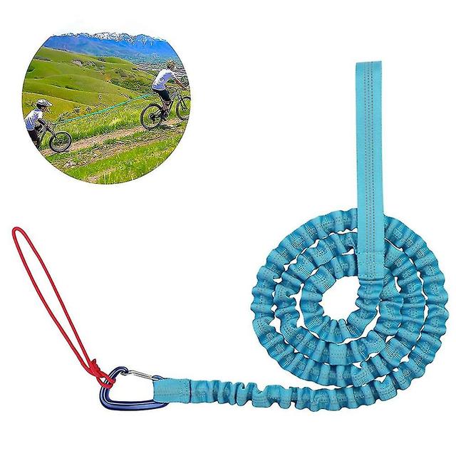 Bicycle Tow Rope Belt Parent-child Pull Reflective Traction,blue on Productcaster.