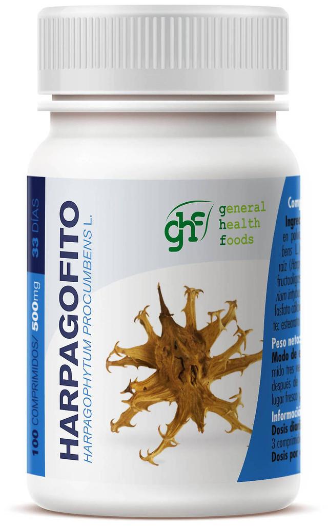 General Health Foods GHF Harpagofito 500 mg 100 Tabletten 55 gr on Productcaster.