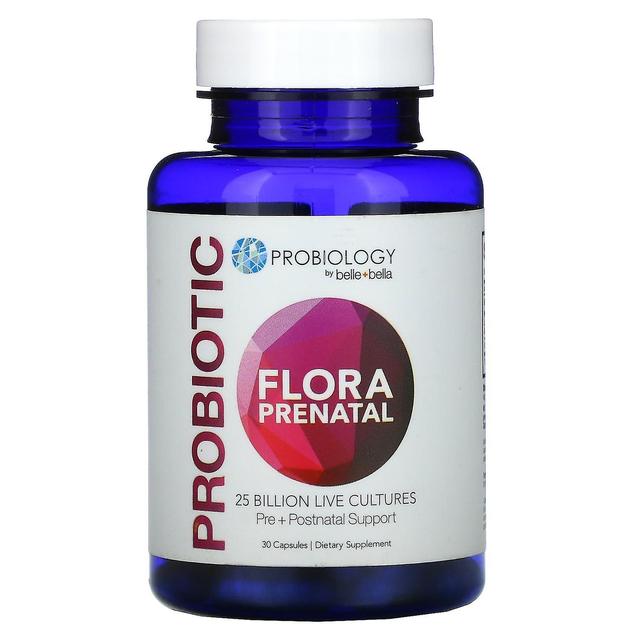 Belle+Bella, Probiologie, Probiotische Flora Prenatale, 25 miljard CFU, 30 Capsules on Productcaster.