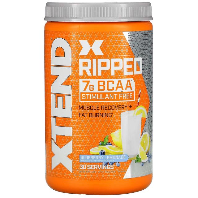 Xtend, Ripped, 7G BCAAs, Blueberry Lemonade, 1.09 lbs (495 g) on Productcaster.