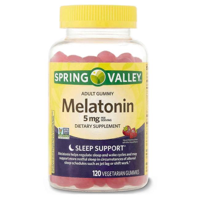 Spring Valley Vegetarian Melatonin, 5 Mg, Gummies, 120 Ea on Productcaster.