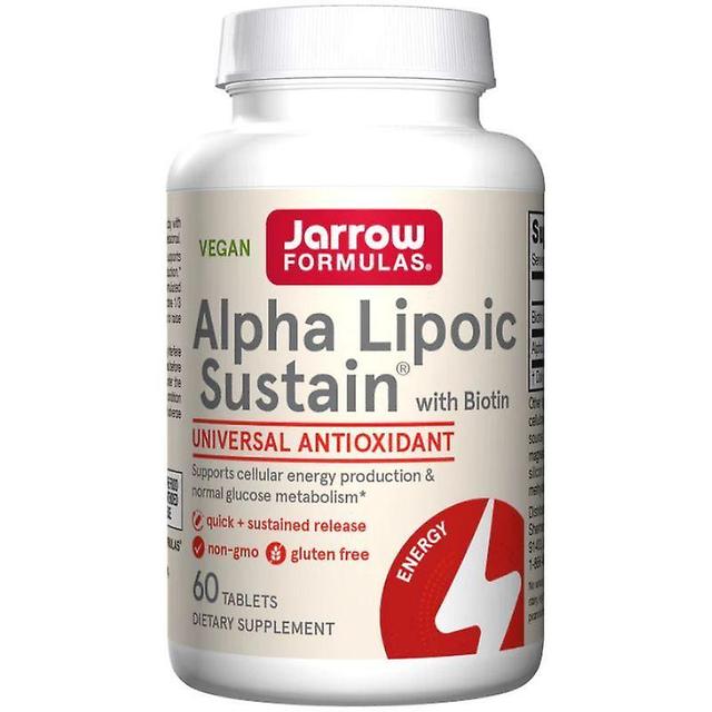 Jarrow Formulas Alpha Lipoic Sustain 300mg with Biotin Tabs 60 on Productcaster.