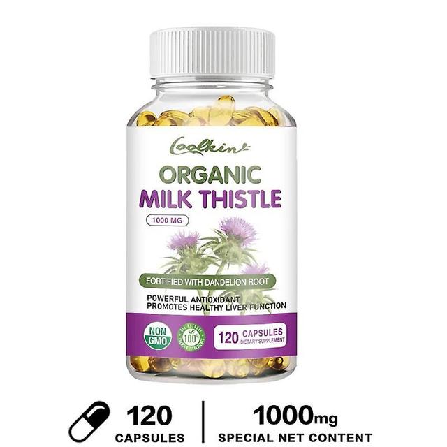 Vorallme Milk Thistle 1000 Mg Silymarin And Dandelion Root 120 Capsules on Productcaster.