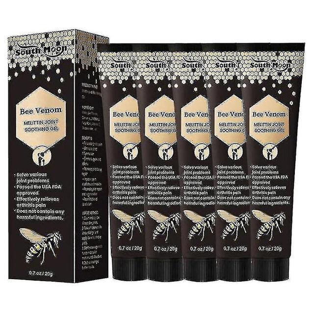 5pcs New Zealand Bee Venom Professional Care Gel, New Zealand Bee Venom Joint Relief Gel, Cream Gel Hk on Productcaster.