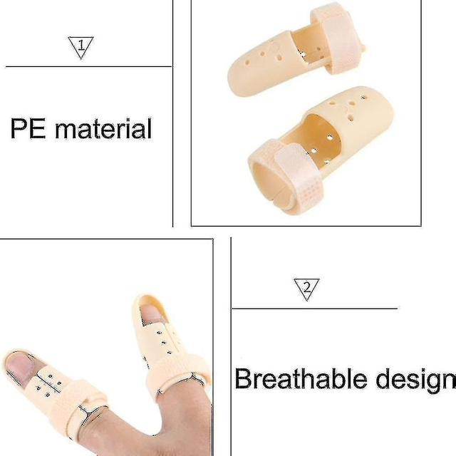 Adjustable Finger Protective Splint Finger Arthritis Joint Damage Sports Pain Relief Size 2 on Productcaster.