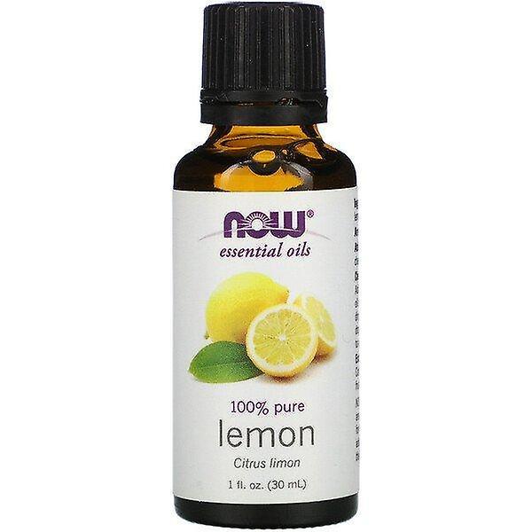 Now Foods, Essential Oils, Lemon, 1 fl oz (30 ml) on Productcaster.