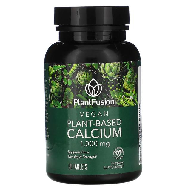 PlantFusion, Cálcio Vegano Baseado no Planeta, 333 mg, 90 Comprimidos on Productcaster.