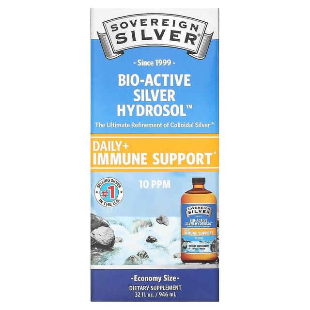 Sovereign Silver, Bio-Active Silver Hydrosol, 10 ppm, 32 fl oz (946 ml) on Productcaster.