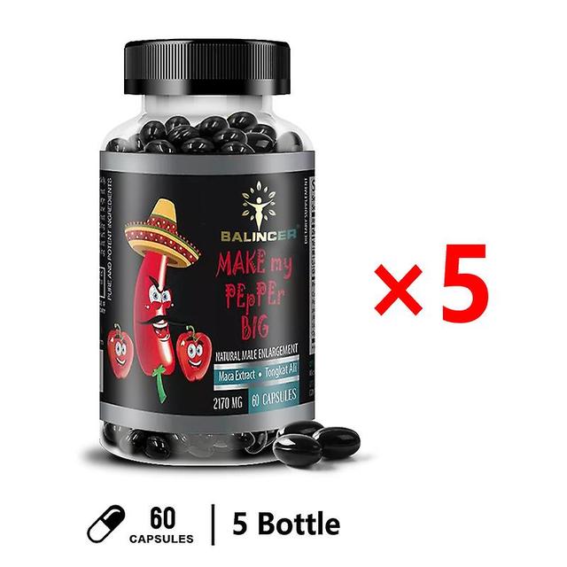 Vorallme Male Energy Booster - Supports Energy, Endurance Supplementation, Improves Performance, Prolongs Erection, And Balances Hormones 5 bottle on Productcaster.