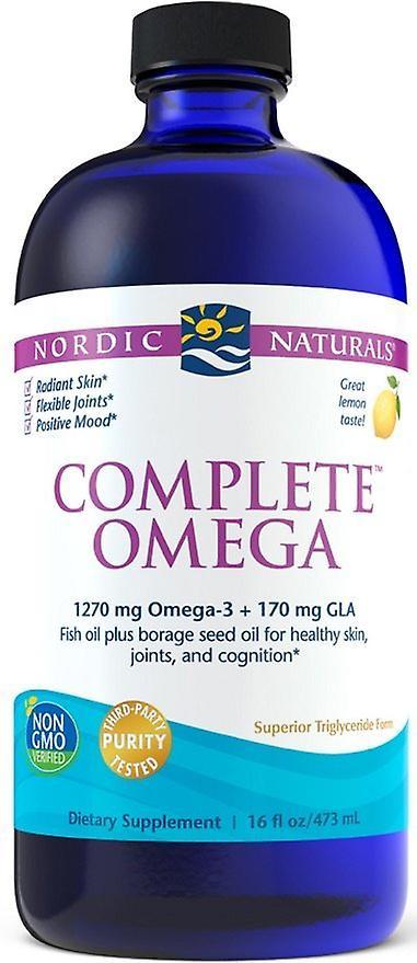 Nordic Naturals fullføre Omega 1270 mg sitron 473 ml on Productcaster.