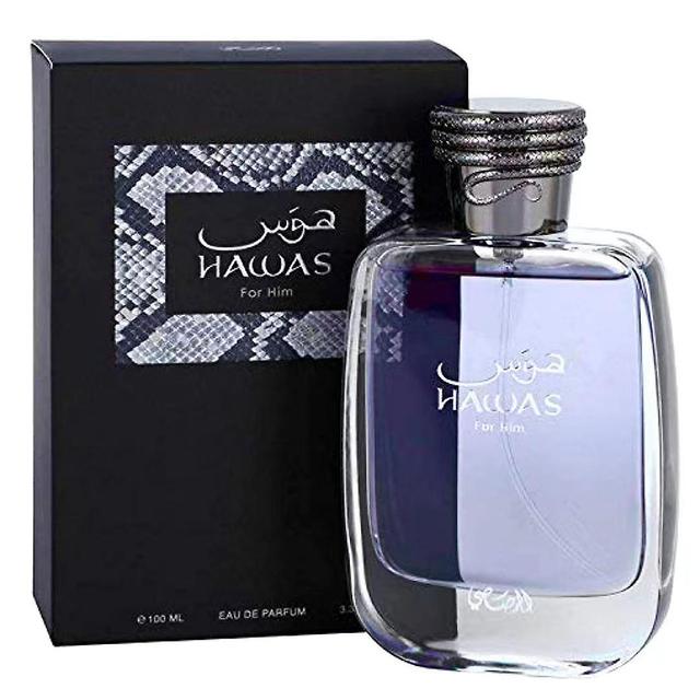 RASASI Hawas for Men EDP, Long-Lasting Pour Homme Spray, Aquatic Scent Designed to Embody Masculine Strength and Vigor, Signature Bottle, 3.4 OZ 3 Pcs on Productcaster.