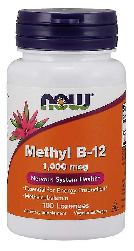 NOW Foods Maintenant Aliments Méthyl B12 1000 mcg 100 Comprimés 50 gr on Productcaster.