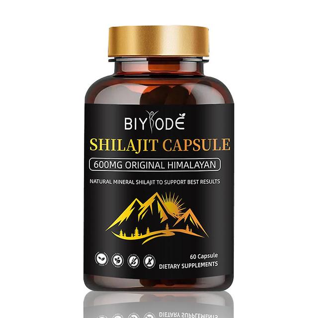 Pure 100% Himalayan Shilajit, Contains Fulvic Acid Energy Supplement Capsules on Productcaster.