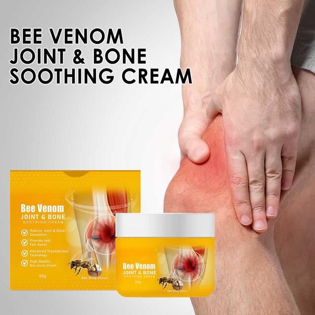 Ofocase Bee Venom Joint Care Cream, Bee Venom Joint & Bone Care Crem, Aliviar a dor nas articulações do pulso e inchaço Muscle Massage Health Cream... on Productcaster.