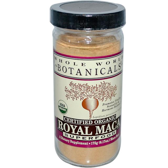 Whole World Botanicals Koko maailman kasvitieteet, Royal Maca, Superfood, 6,17 oz (175 g) on Productcaster.