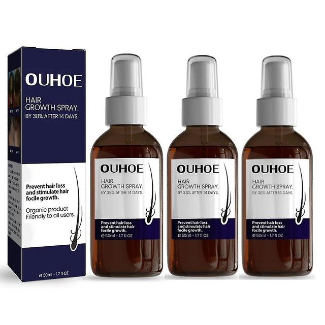 3x 50ml Blusoms Hairgrowth Formula sérový sprej, Ashwagandha 4500 sprej na rast vlasov on Productcaster.