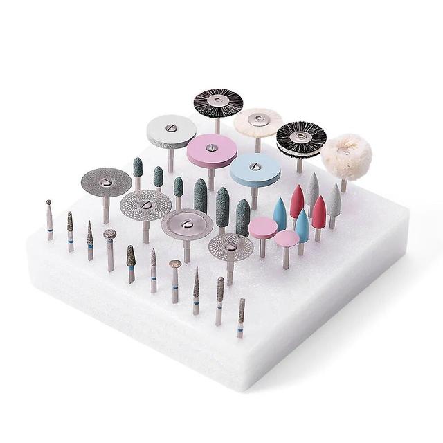 Eccpp 35Pcs/Box Dental Lab Polishing Kit For Ceramics Porcelain HP Shank For Dental Laboratory 1 Kit on Productcaster.