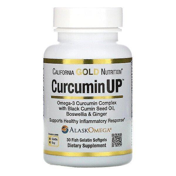 California Gold Nutrition, CurcuminUP, Omega-3 Curcumin Complex, Inflammation Support, 30 Fish Gelat on Productcaster.