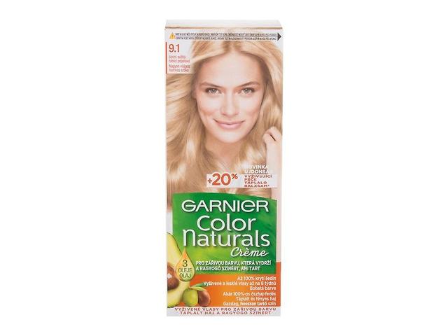 Garnier - Color Naturals Créme 9,1 Natural Extra Light Ash Blond - For Women, 40 ml on Productcaster.