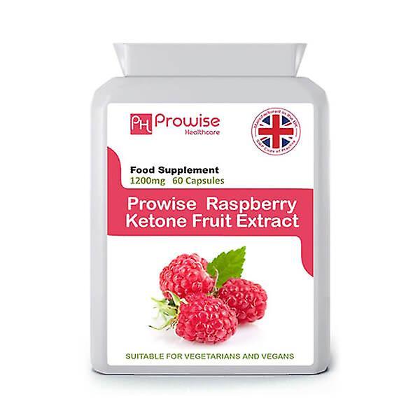 Prowise Healthcare Raspberry Super Strength 60 Capsules | Suitable For Vegetarians & Vegans | Made In UK by Prowise on Productcaster.