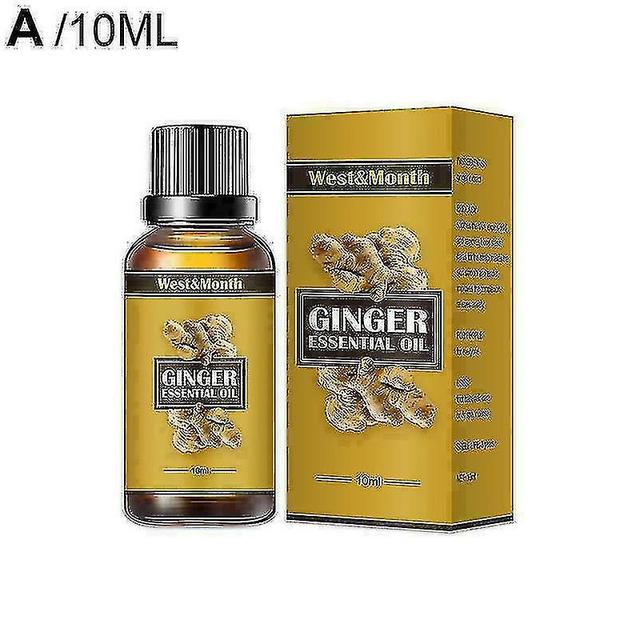 Lymph Detoxification Ginger Oil Belly Drainage Ginger Lymphatic Drainage Massage 2*10ml on Productcaster.