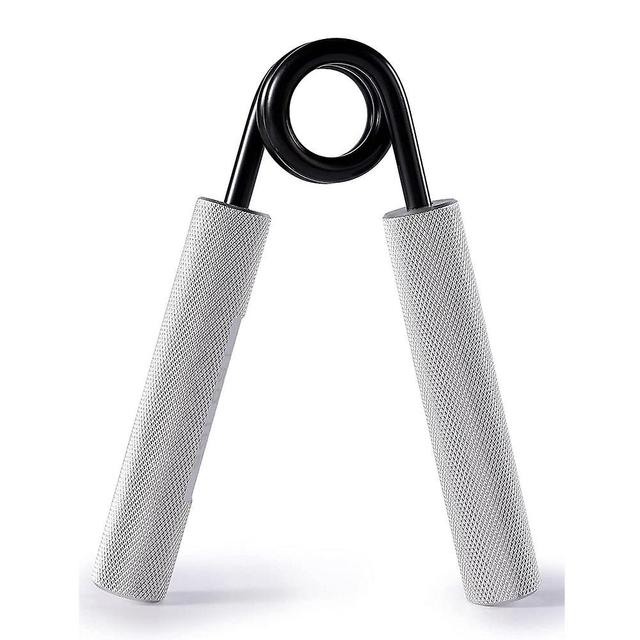 Wabjtam 100 pounds nye håndtak øke styrken Spring Finger Pinch Expander Hånd En type Gripper Exerciser Silver on Productcaster.